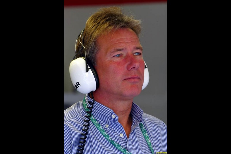 Craig Pollock, Manager for Jacques Villeneuve, at the A1-Ring, Spielberg, Austria. May 17th 2003.