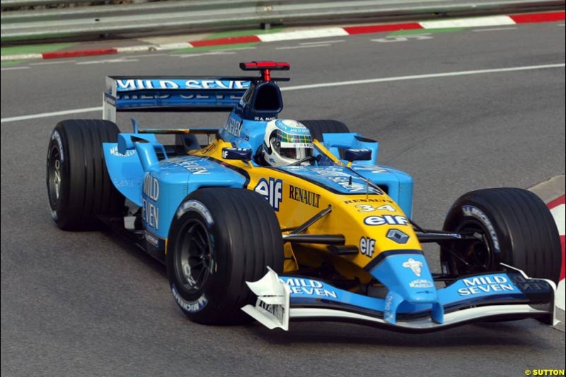 Thursday, Monaco Grand Prix. Monte Carlo, May 29th 2003.
