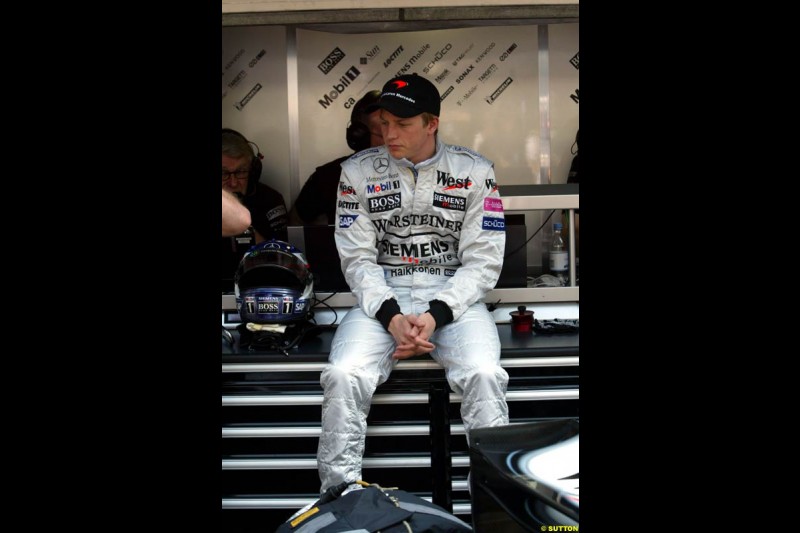Kimi Raikkonen, McLaren. Thursday, Monaco Grand Prix. Monte Carlo, May 29th 2003.
