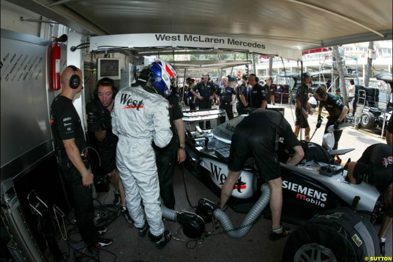 Thursday, Monaco Grand Prix. Monte Carlo, May 29th 2003.