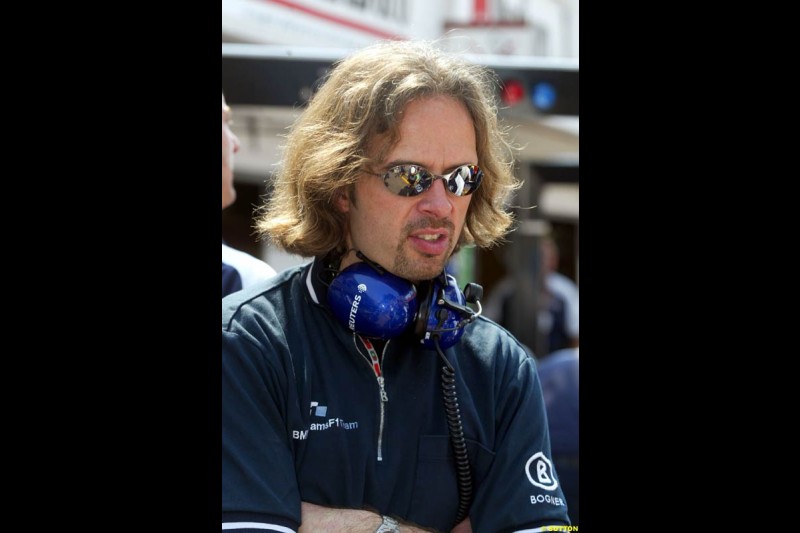 Gavin Fisher, Williams. Thursday, Monaco Grand Prix. Monte Carlo, May 29th 2003.