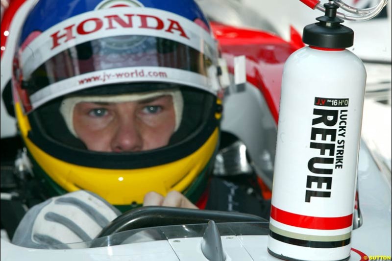 Jacques Villeneuve, BAR. Thursday, Monaco Grand Prix. Monte Carlo, May 29th 2003.