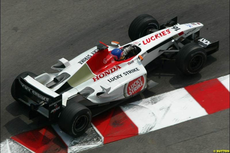 Monaco Grand Prix, Sunday, June 1st 2003.
