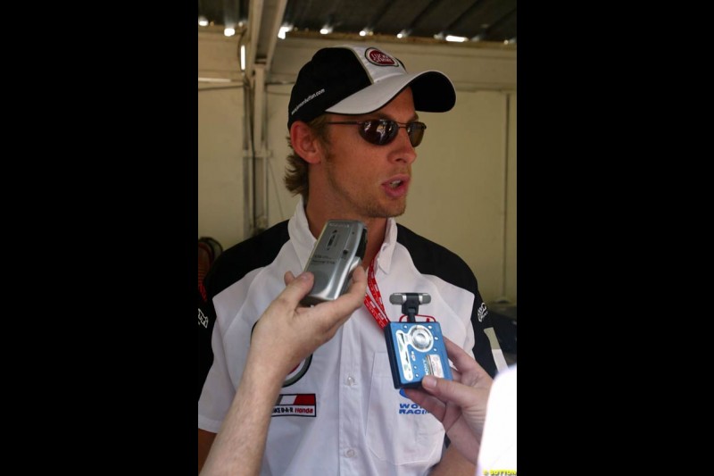 Jenson Button. Monaco Grand Prix, Sunday, June 1st 2003.