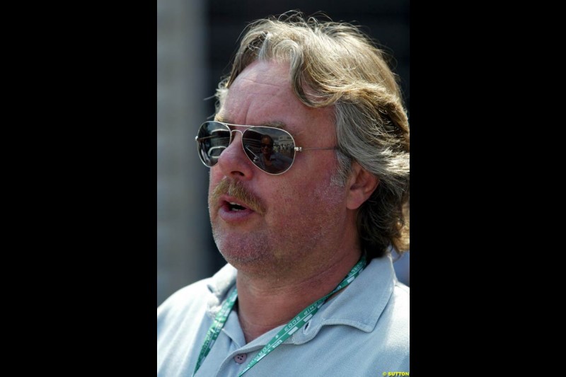 Keke Rosberg. Monaco Grand Prix, Sunday, June 1st 2003.