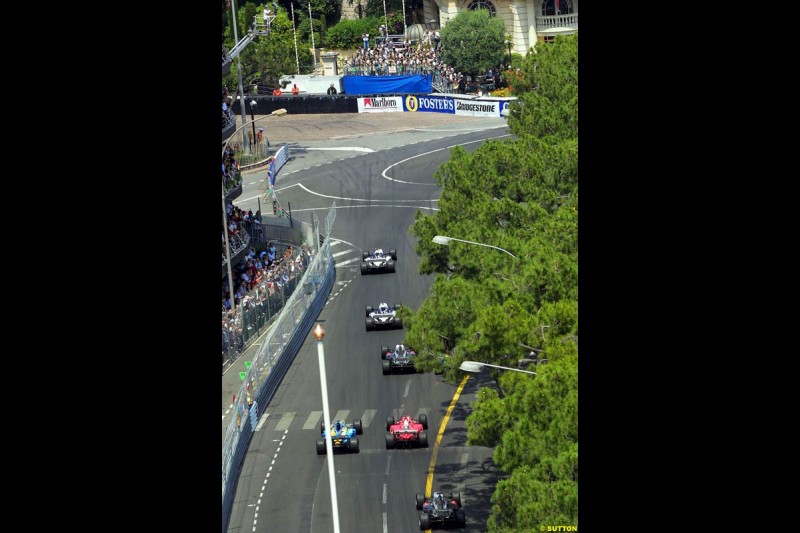 The top 3. Monaco Grand Prix, Sunday, June 1st 2003.