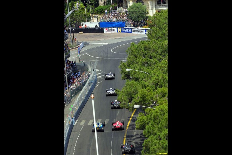 The top 3. Monaco Grand Prix, Sunday, June 1st 2003.
