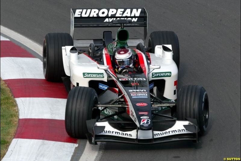 Canadian Grand Prix, Montreal, Friday, June 13th 2003.