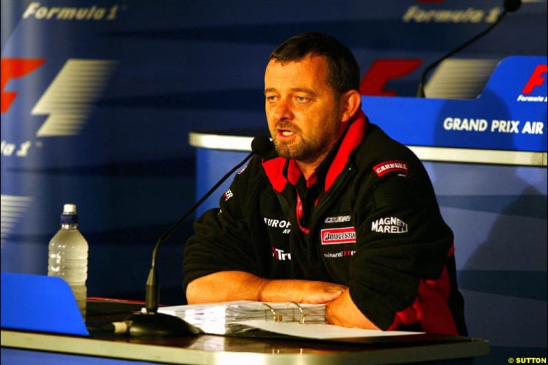 Canadian Grand Prix, Montreal, Friday, June 13th 2003.