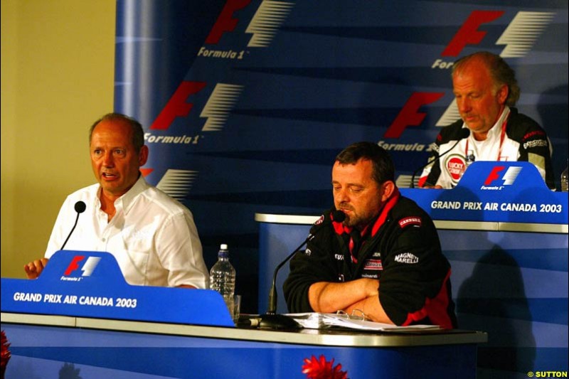 Canadian Grand Prix, Montreal, Friday, June 13th 2003.