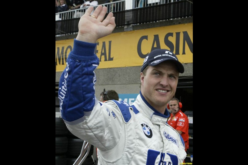 Ralf Schumacher, Williams. Canadian Grand Prix, Montreal, Saturday, June 14th 2003.
