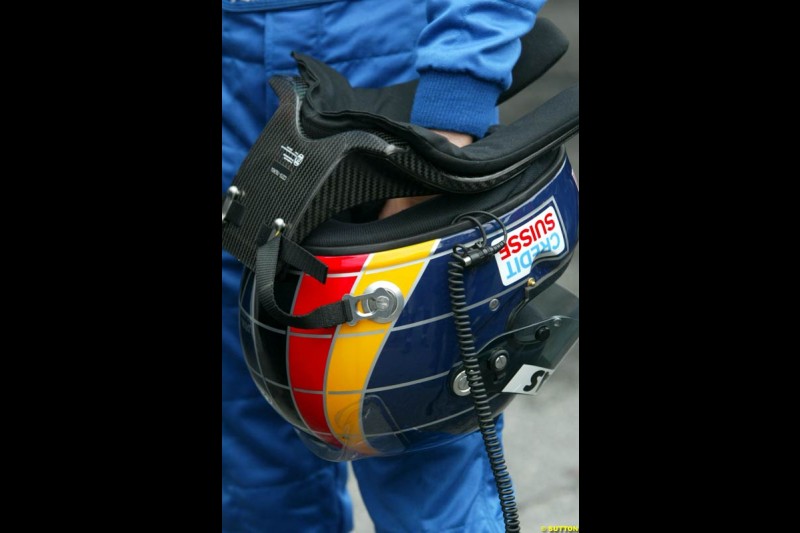 Heinz Harald Frentzen, Sauber. Canadian Grand Prix, Montreal, Saturday, June 14th 2003.