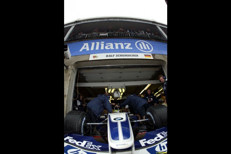 Williams BMW. Canadian Grand Prix, Montreal, Saturday, June 14th 2003.