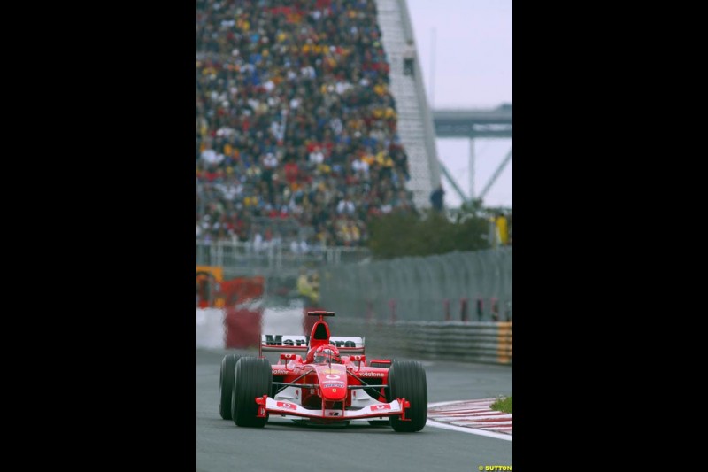 Canadian Grand Prix, Montreal, Saturday, June 14th 2003.