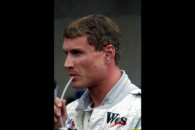 David Coulthard, McLaren. Canadian Grand Prix, Montreal, Saturday, June 14th 2003.