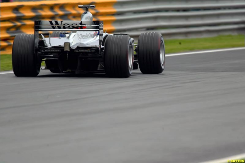 Qualifying. Canadian Grand Prix, Montreal, Saturday, June 14th 2003.