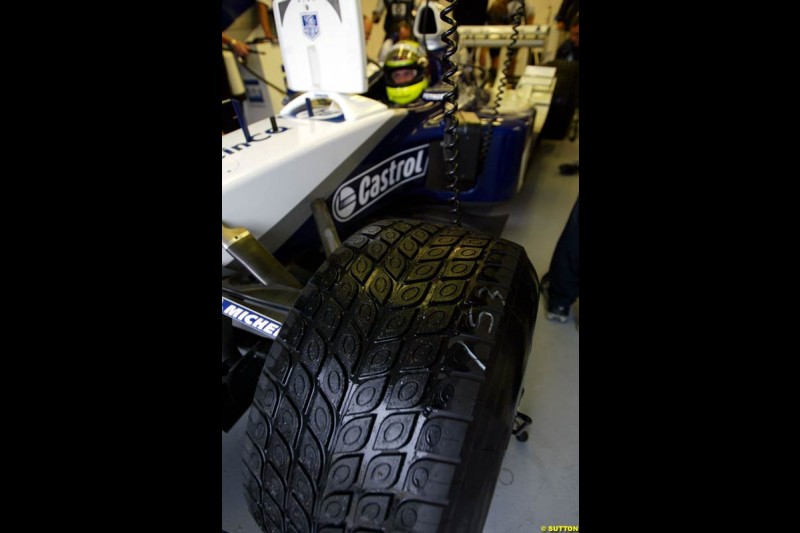 Williams, during Saturday Free Practice. Canadian Grand Prix, Montreal, Saturday, June 14th 2003.