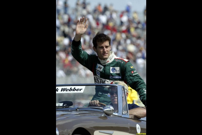 The Drivers Parade. Canadian Grand Prix, Montreal, Sunday, June 15th 2003.