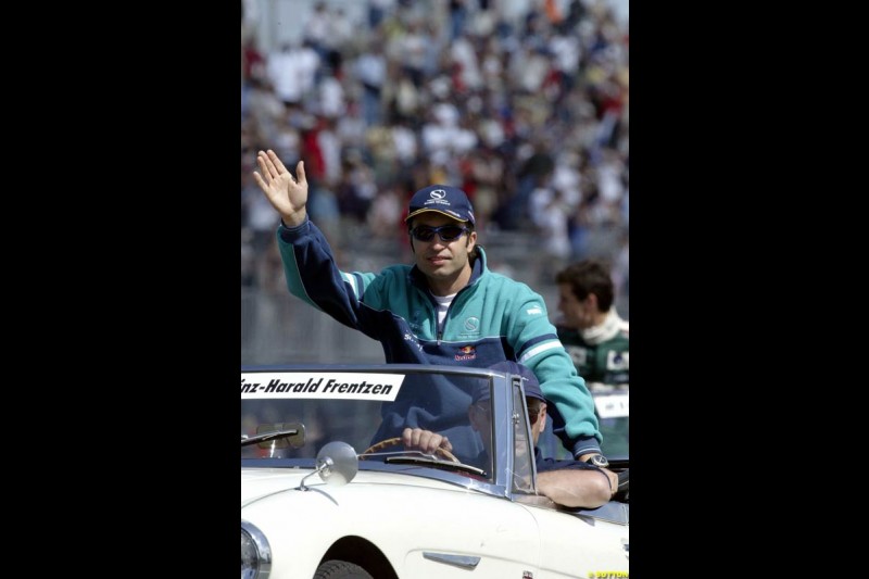 The Drivers Parade. Canadian Grand Prix, Montreal, Sunday, June 15th 2003.