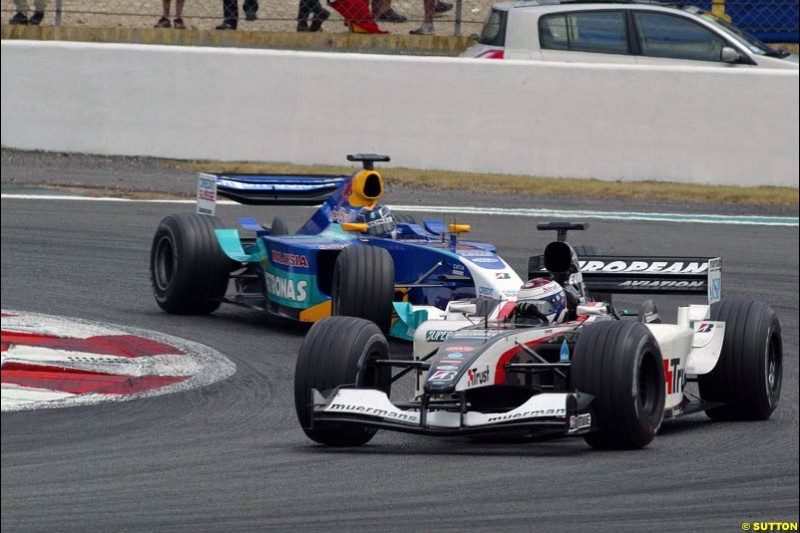 French Grand Prix at Magny Cours. Circuit de Nevers, France. Sunday, July 6th 2003.