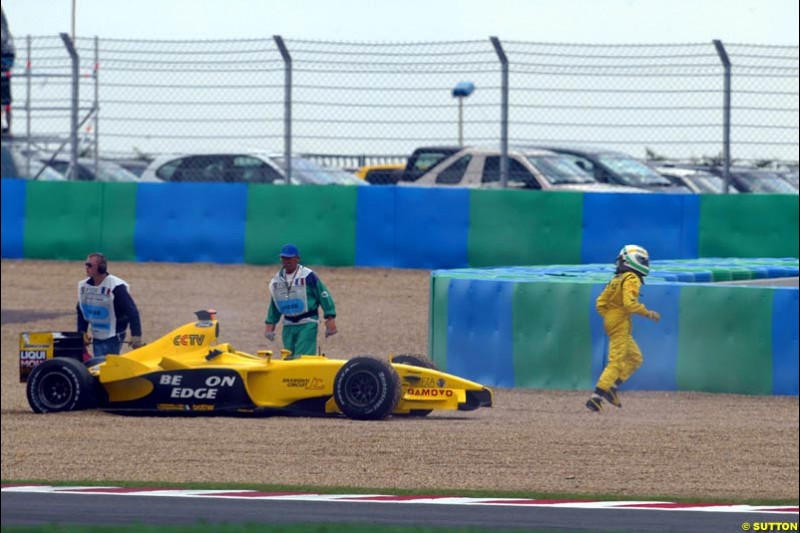 French Grand Prix at Magny Cours. Circuit de Nevers, France. Sunday, July 6th 2003.