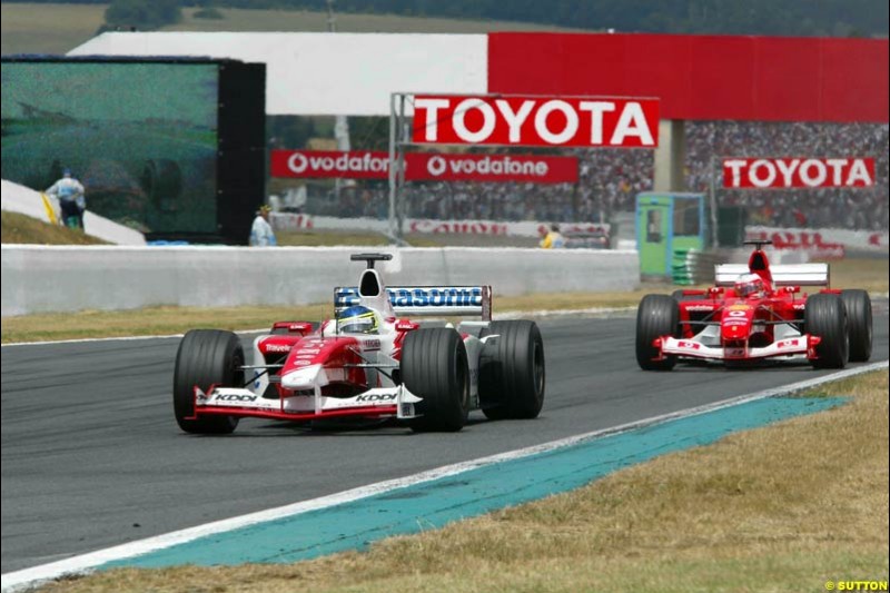 French Grand Prix at Magny Cours. Circuit de Nevers, France. Sunday, July 6th 2003.