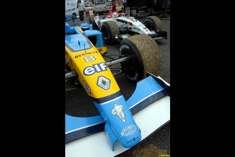 A Renault. French Grand Prix at Magny Cours. Circuit de Nevers, France. Sunday, July 6th 2003.