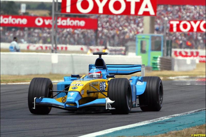 French Grand Prix at Magny Cours. Circuit de Nevers, France. Sunday, July 6th 2003.