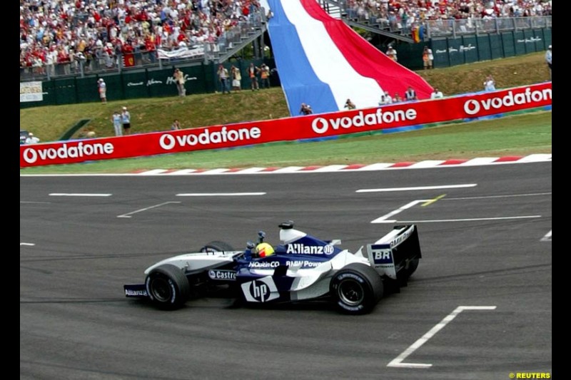 Ralf Schumacher, Williams. French Grand Prix at Magny Cours. Circuit de Nevers, France. Sunday, July 6th 2003.