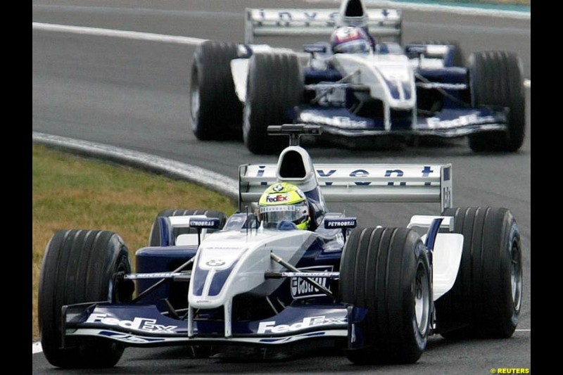 The French Grand Prix at Magny Cours. Circuit de Nevers, France. Sunday, July 6th 2003.