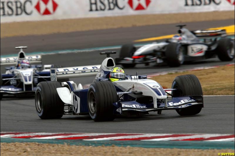 The French Grand Prix at Magny Cours. Circuit de Nevers, France. Sunday, July 6th 2003.