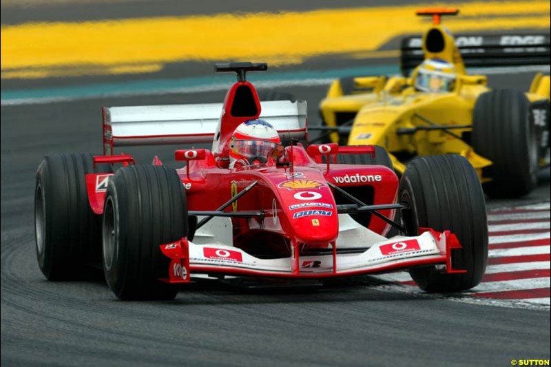 The French Grand Prix at Magny Cours. Circuit de Nevers, France. Sunday, July 6th 2003.