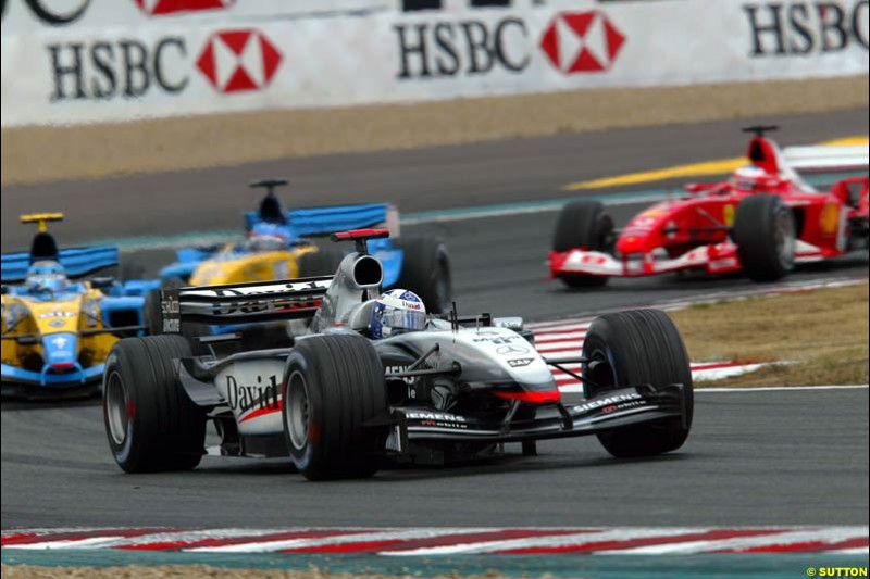 The French Grand Prix at Magny Cours. Circuit de Nevers, France. Sunday, July 6th 2003.