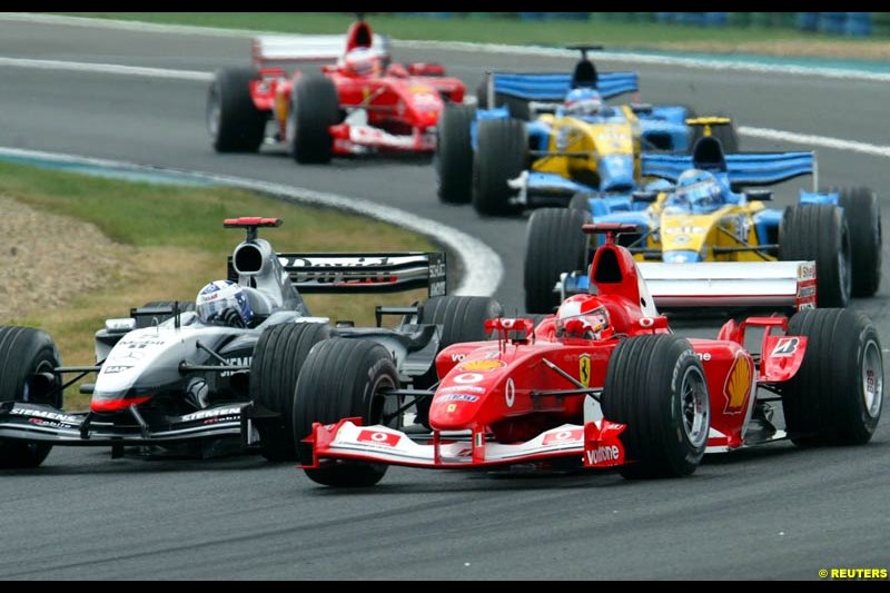 The French Grand Prix at Magny Cours. Circuit de Nevers, France. Sunday, July 6th 2003.