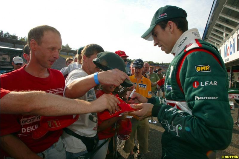 German Grand Prix at Hockenheim. Friday, August 1st 2003.