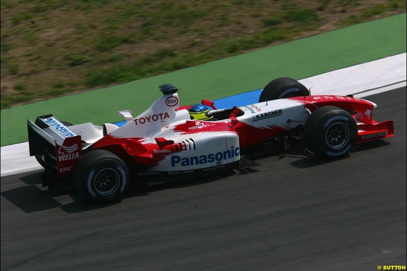 Toyota. German Grand Prix, Hockenheim, Germany. Saturday, August 2nd 2003. 