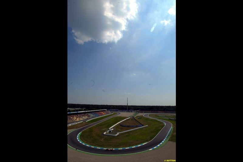 German Grand Prix, Hockenheim, Germany. Saturday, August 2nd 2003.