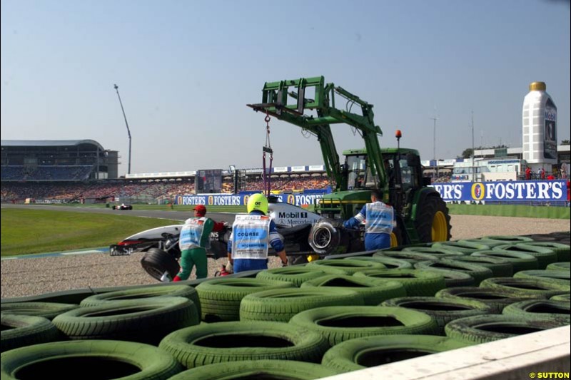 German Grand Prix, Hockenheim, Germany. Saturday, August 2nd 2003.