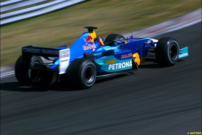 Hungarian Grand Prix Saturday. Hungaroring, Budapest. 23rd August, 2003.