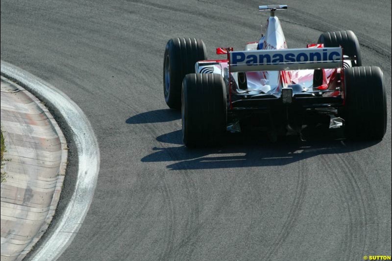 Hungarian Grand Prix Saturday. Hungaroring, Budapest. 23rd August, 2003.