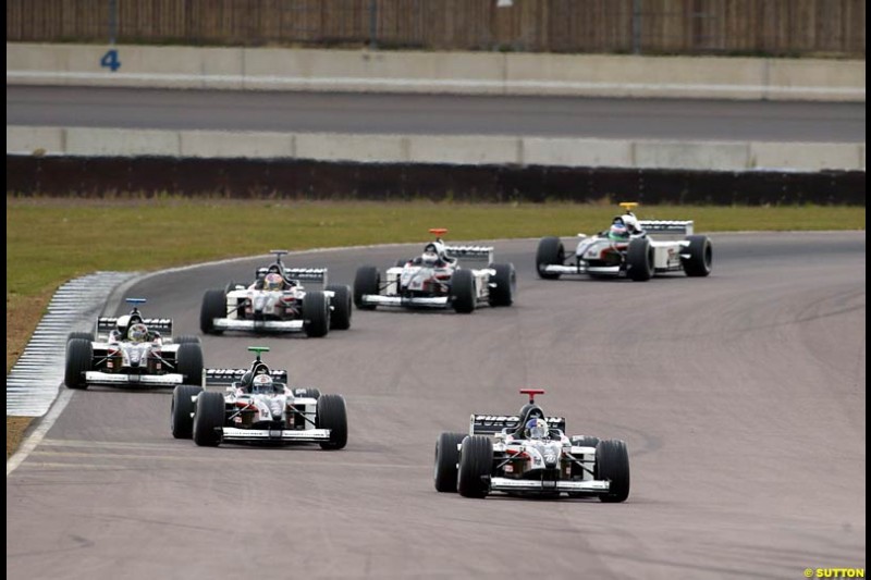 Minardi Thunder at the Rock, Rockingham, England. 29-31 August 2003