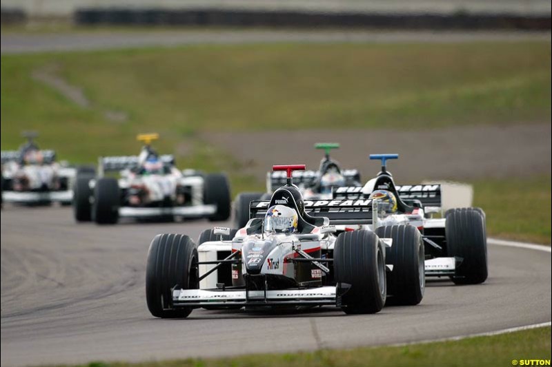 Minardi Thunder at the Rock, Rockingham, England. 29-31 August 2003