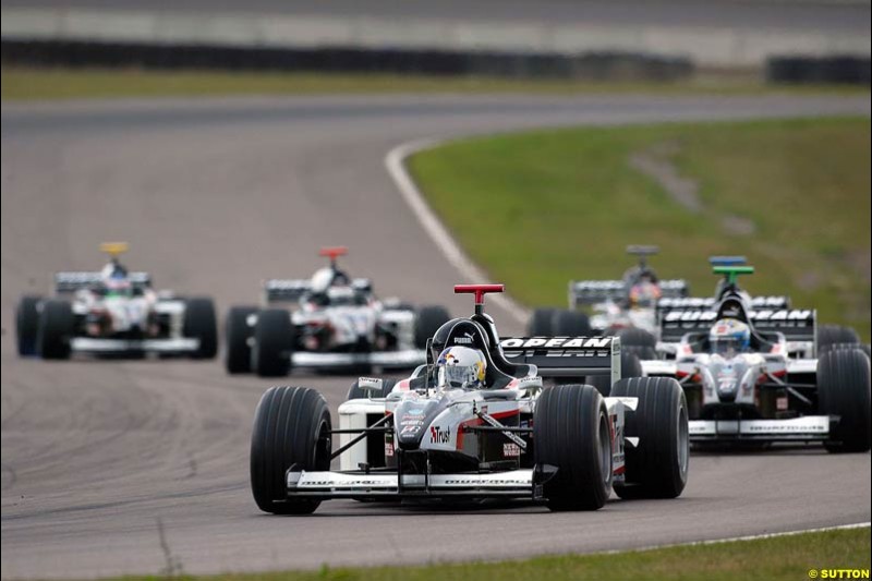 Minardi Thunder at the Rock, Rockingham, England. 29-31 August 2003