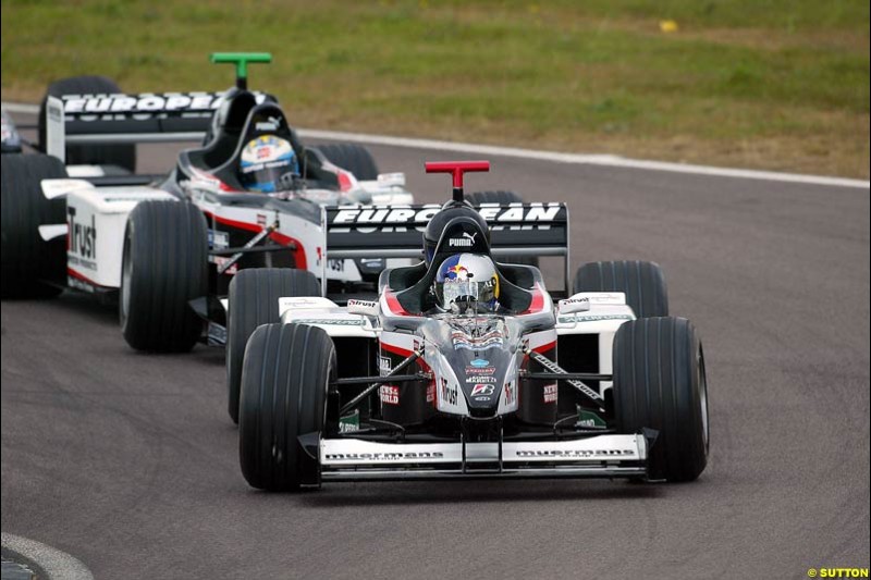 Minardi Thunder at the Rock, Rockingham, England. 29-31 August 2003