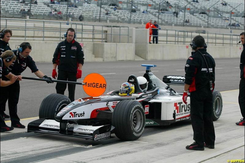 Minardi Thunder at the Rock, Rockingham, England. 29-31 August 2003