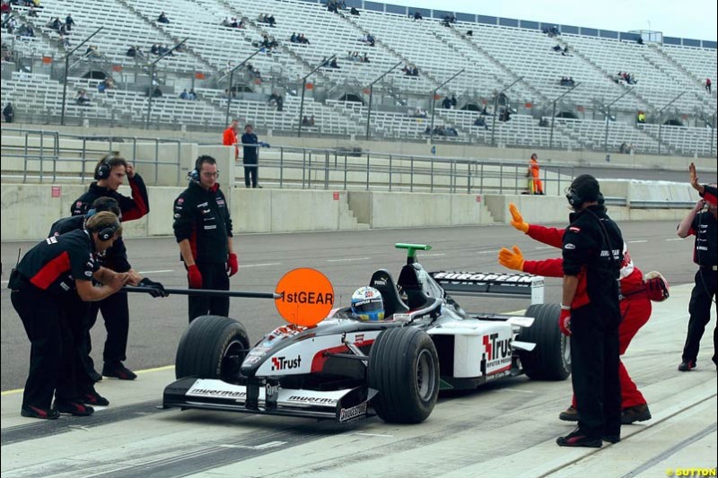 Minardi Thunder at the Rock, Rockingham, England. 29-31 August 2003