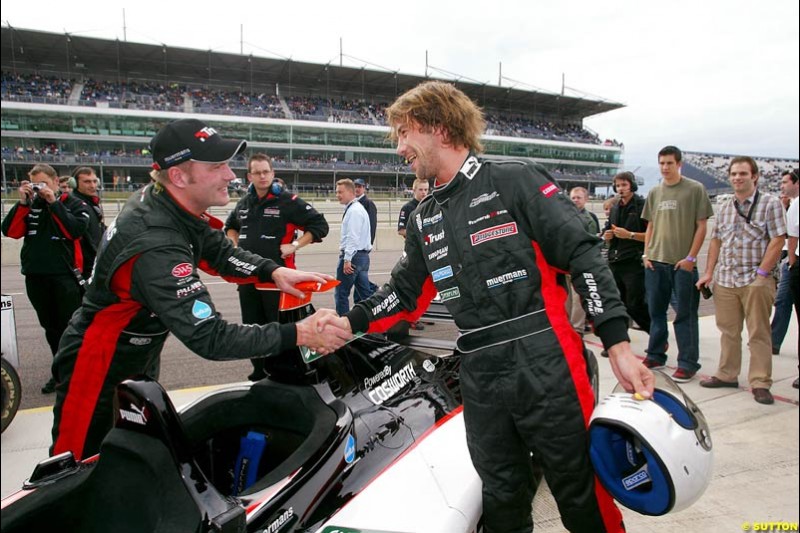 Minardi Thunder at the Rock, Rockingham, England. 29-31 August 2003