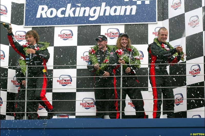 Minardi Thunder at the Rock, Rockingham, England. 29-31 August 2003