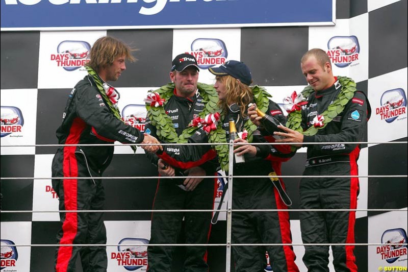 Minardi Thunder at the Rock, Rockingham, England. 29-31 August 2003