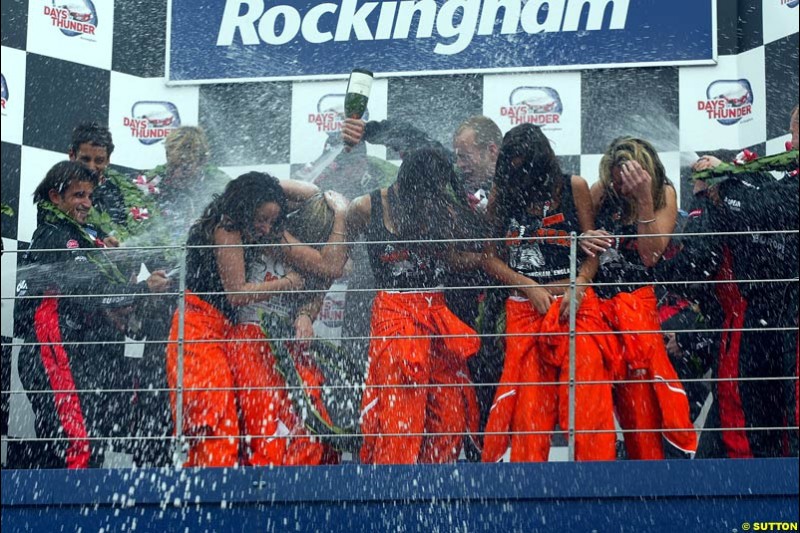 Minardi Thunder at the Rock, Rockingham, England. 29-31 August 2003